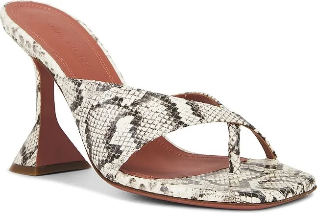 AMINA MUADDI Shiona 95 Slipper in Ivory - Image 2