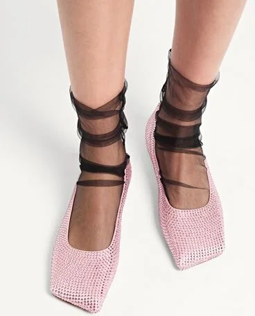 Amina Muaddi Woman Ballet flats - Image 2