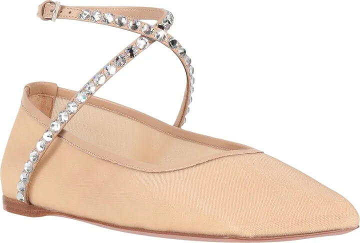 Amina Muaddi Woman Ballet flats - Image 7
