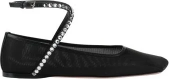 Amina Muaddi Woman Ballet flats