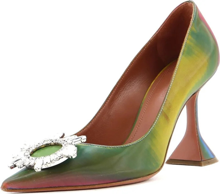 Amina Muaddi Women's Begum Pumps Leather 95