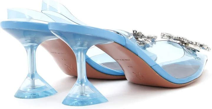 Amina Muaddi Women's Begum Pumps PVC 70 - Image 3