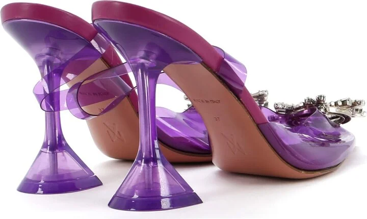 Amina Muaddi Women's Begum Pumps PVC 95 - Image 3