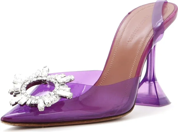 Amina Muaddi Women's Begum Pumps PVC 95