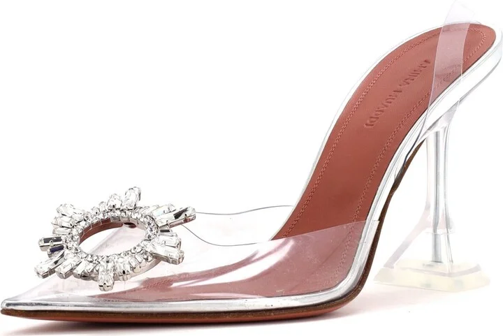 Amina Muaddi Women's Begum Pumps PVC 95