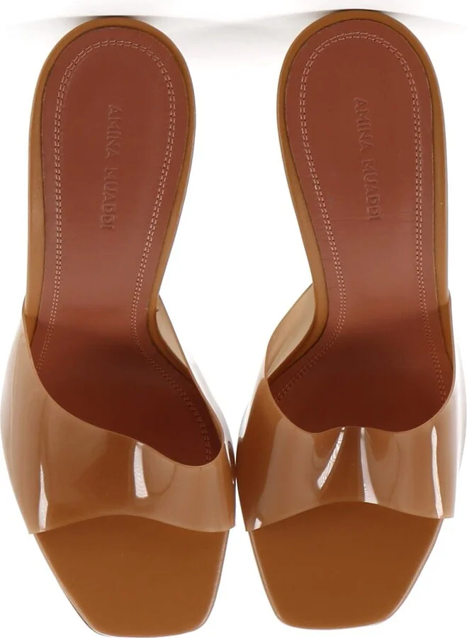 Amina Muaddi Women's Lupita Wedge Sandals PVC 95 - Image 2