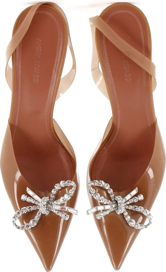 Amina Muaddi Women's Rosie Pumps PVC 95 - Image 2
