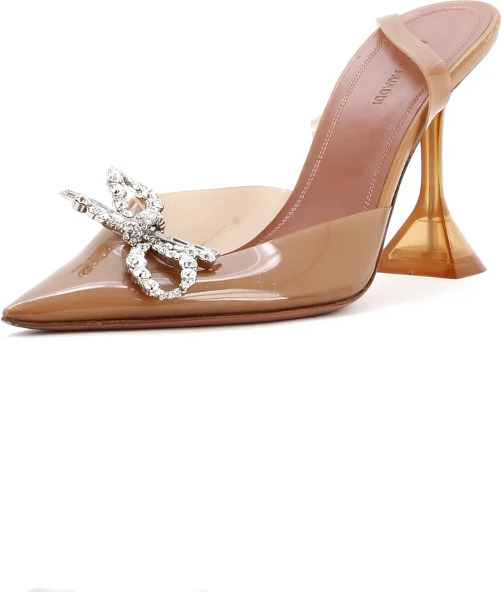 Amina Muaddi Women's Rosie Pumps PVC 95