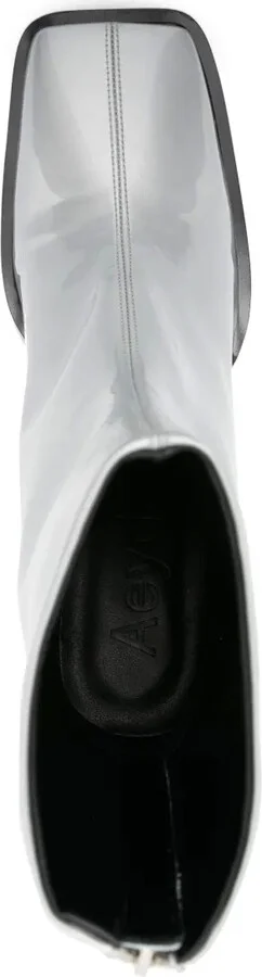 Amina patent leather ankle boots - Image 4