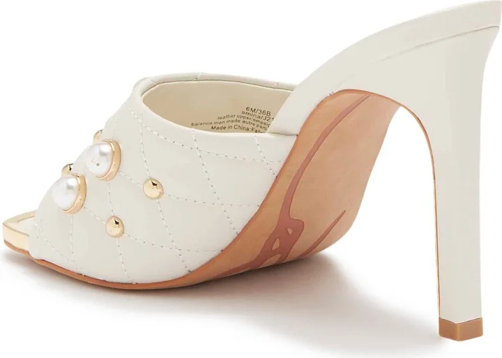 Amina Studded Heeled Mule - Image 7