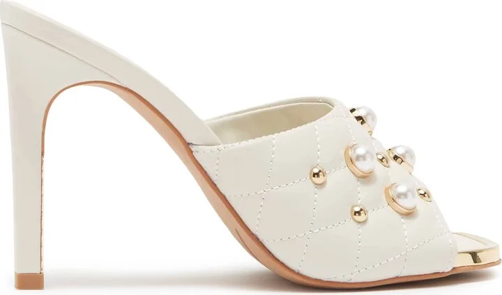 Amina Studded Heeled Mule - Image 8