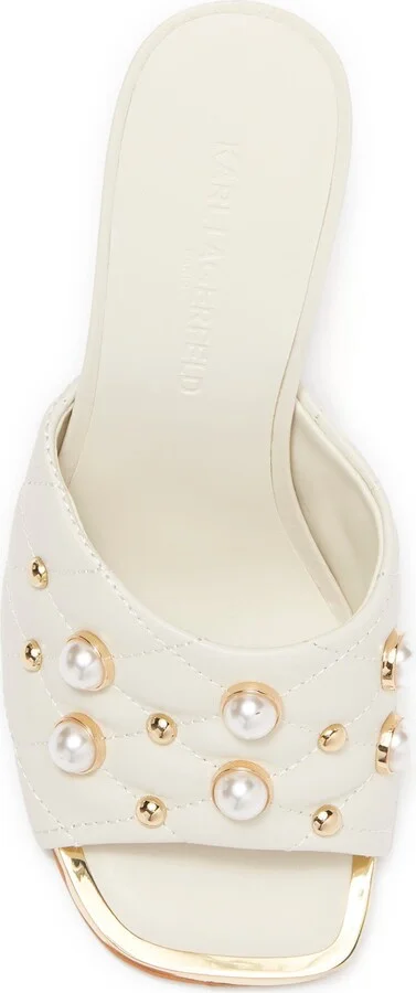 Amina Studded Heeled Mule - Image 9
