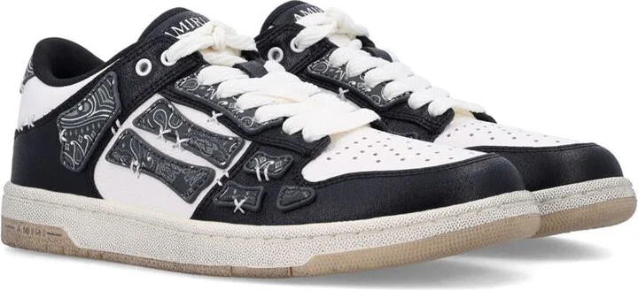 Amiri Bandana Skel Top Low Sneakers - Image 2