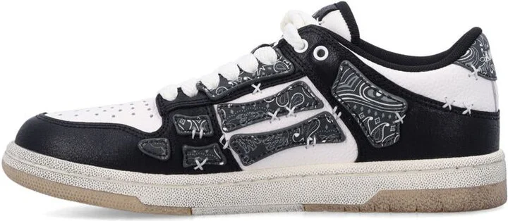Amiri Bandana Skel Top Low Sneakers - Image 3