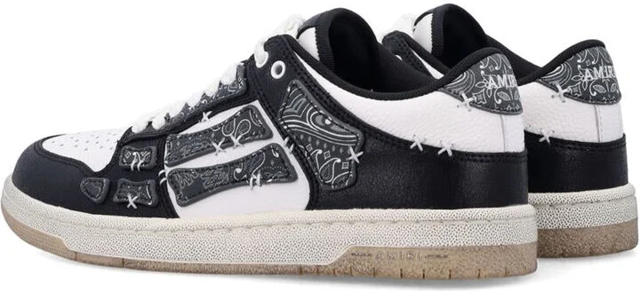 Amiri Bandana Skel Top Low Sneakers - Image 4
