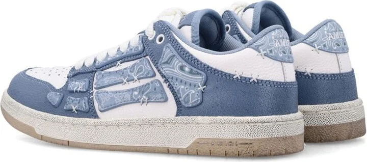 Amiri Bandana Skel Top Low Sneakers - Image 4