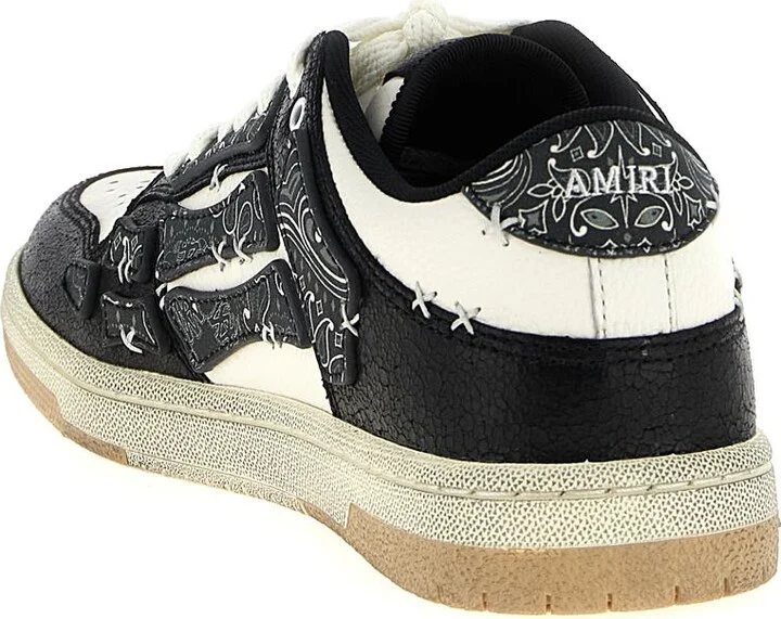 Amiri 'Bandana Skel Top Low' Sneakers - Image 3