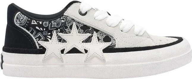 Amiri Bandana Sunset Skate Lace Up Sneakers