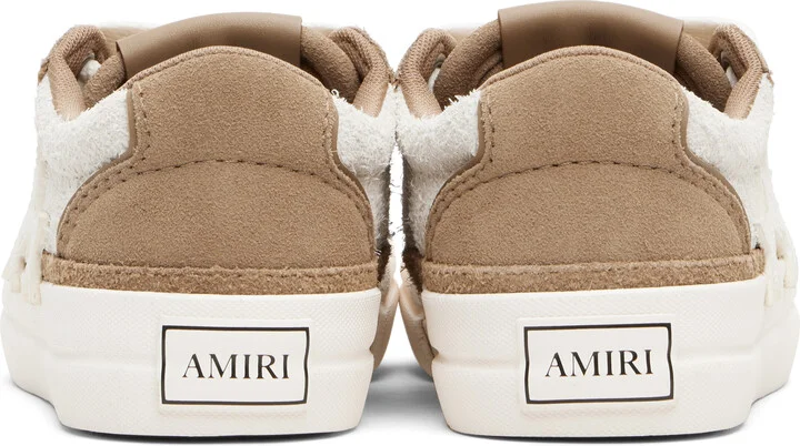 AMIRI Beige Sunset Skate Sneakers - Image 2