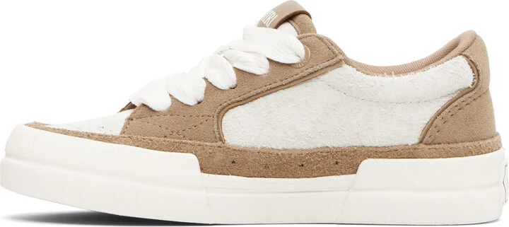 AMIRI Beige Sunset Skate Sneakers - Image 3