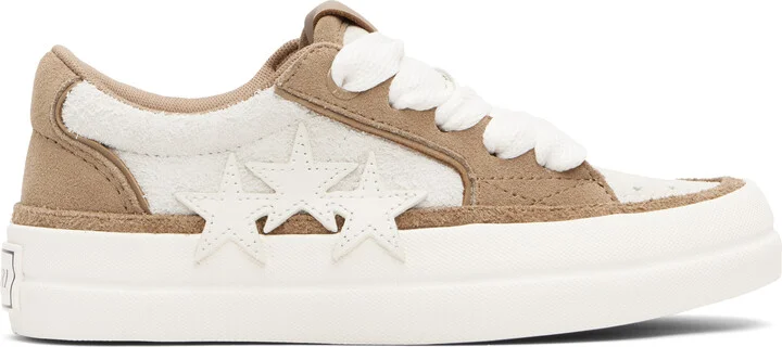 AMIRI Beige Sunset Skate Sneakers