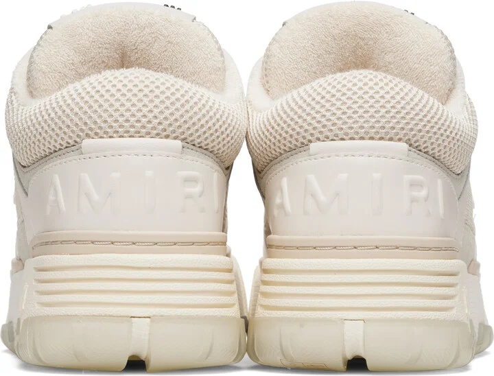 AMIRI Beige & White MA-1 Sneakers - Image 2