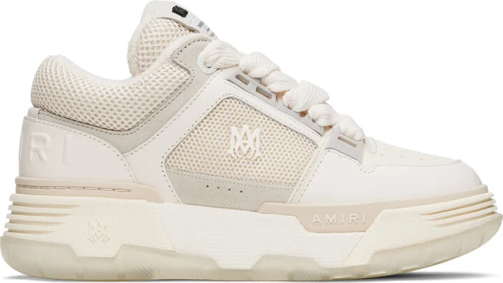 AMIRI Beige & White MA-1 Sneakers
