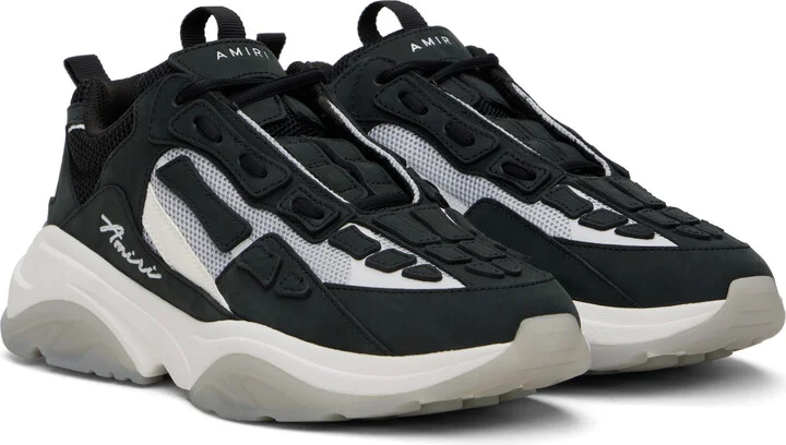 AMIRI Black Bone Runner Sneakers - Image 4