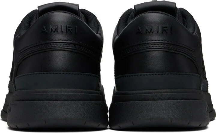 AMIRI Black Classic Low Sneakers - Image 2