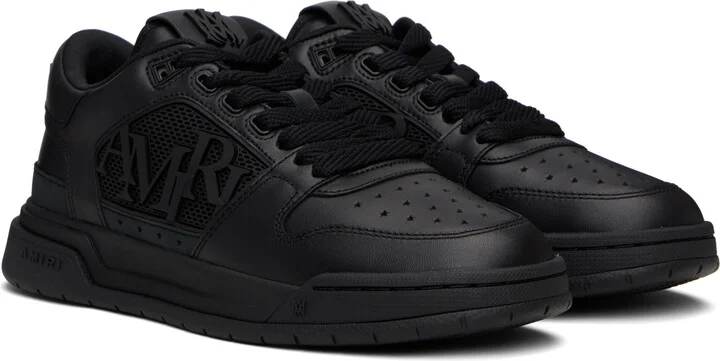 AMIRI Black Classic Low Sneakers - Image 4