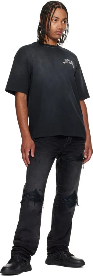 AMIRI Black Classic Low Sneakers - Image 5