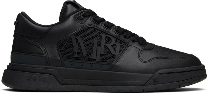 AMIRI Black Classic Low Sneakers