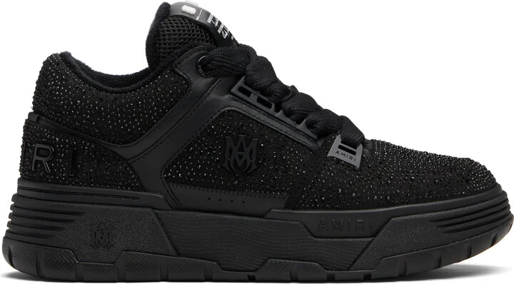 AMIRI Black Crystal MA-1 Sneakers