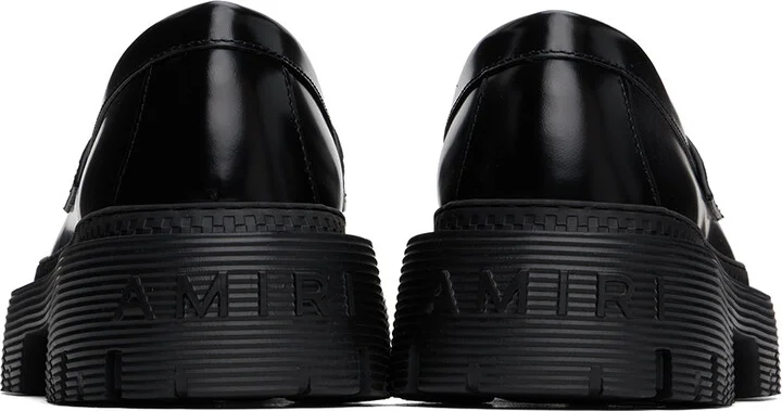 AMIRI Black Jumbo Loafers - Image 2