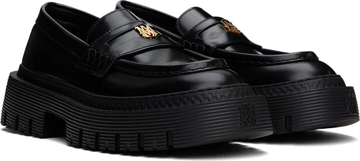 AMIRI Black Jumbo Loafers - Image 4