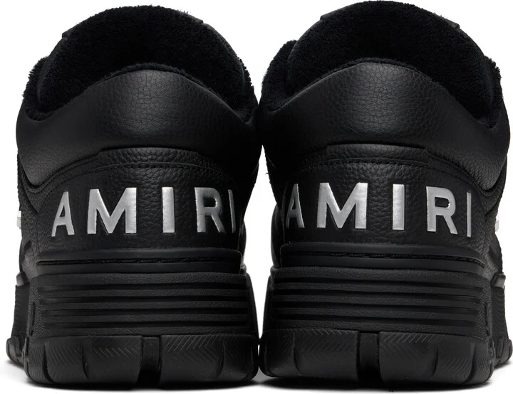 AMIRI Black Metallic MA-1 Sneakers - Image 2