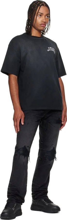AMIRI Black Metallic MA-1 Sneakers - Image 5