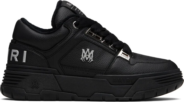 AMIRI Black Metallic MA-1 Sneakers