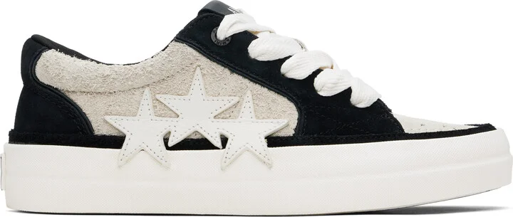 AMIRI Black & Off-White Sunset Skate Low Sneakers