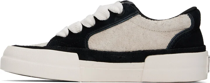 AMIRI Black & Off-White Sunset Skate Sneakers - Image 3