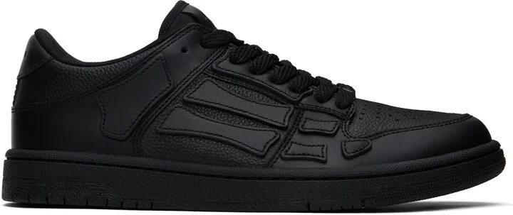 AMIRI Black Skel-Top Low Sneakers