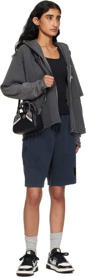 AMIRI Black & White Classic Low Sneakers - Image 5