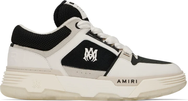 AMIRI Black & White MA-1 Sneakers