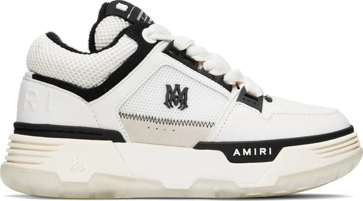 AMIRI Black & White MA-1 Sneakers