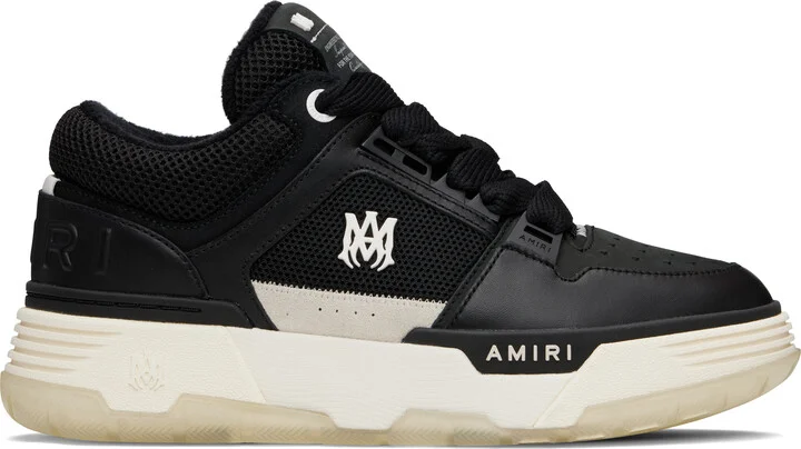 AMIRI Black & White MA-1 Sneakers