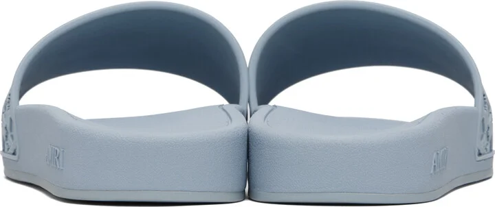 AMIRI Blue MA Quad Pool Slides - Image 2