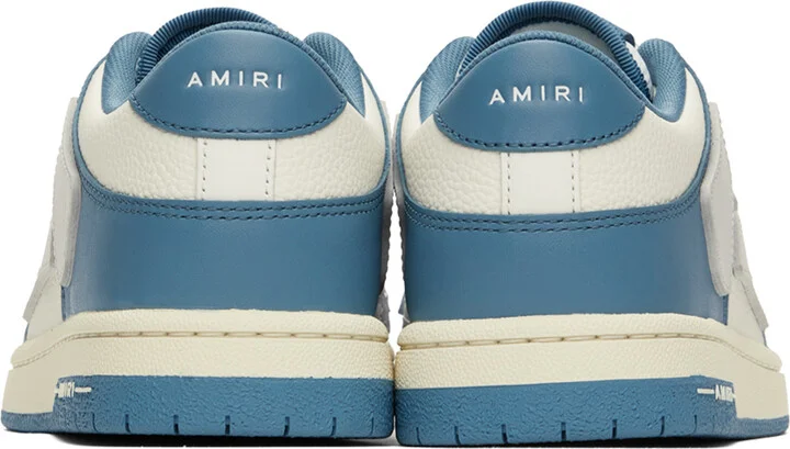 AMIRI Blue Skel-Top Low Sneakers - Image 2