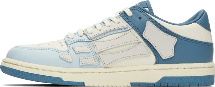 AMIRI Blue Skel-Top Low Sneakers - Image 3