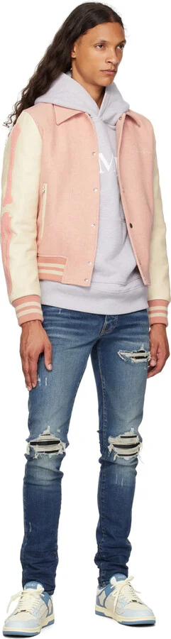 AMIRI Blue Skel-Top Low Sneakers - Image 5