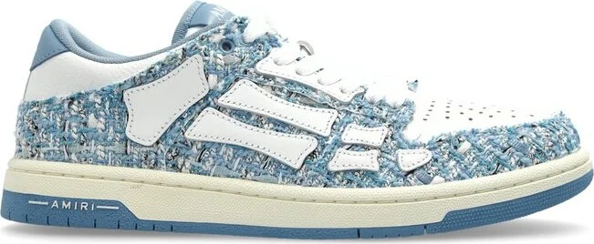 Amiri Boucle Skel Top Sneakers